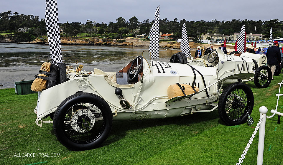 Mercedes Grand Prix Race Car 1914 No-41 MB Museum Pebble Beach 2014