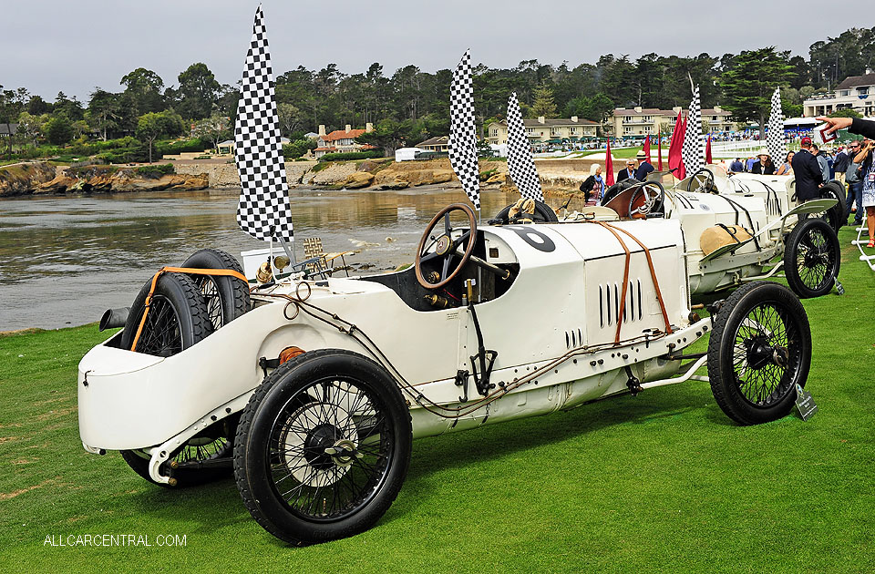 Mercedes Grand Prix Race Car 1914 No-8 MB Museum Pebble Beach 2014
