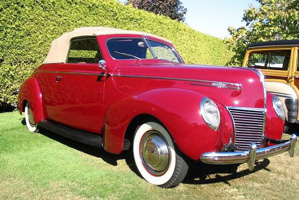 Mercury convertible 1939