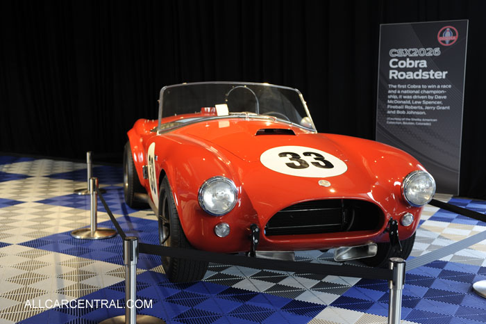 Cobra Roadster (CSX 2026) The first Cobra to ever win a race and a national championship