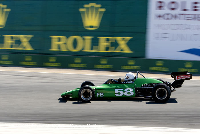 Lotus 69 1971 Jon Norman   Rolex Monterey Motorsports Reunion 2014