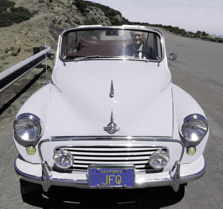 Morris 1960 Tourer and John Quilter