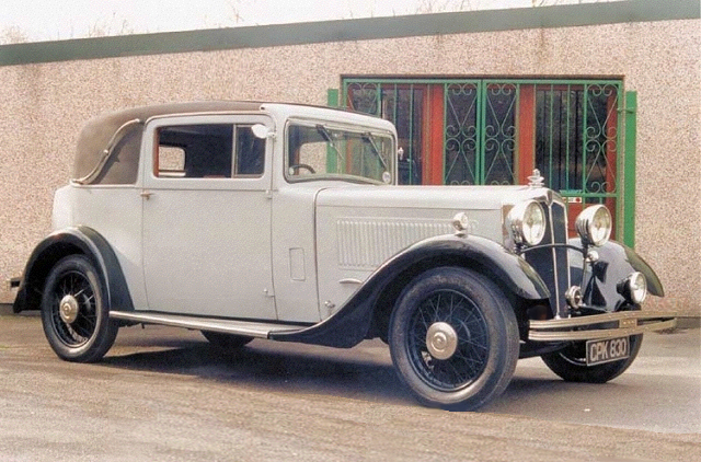 Morris Isis Six Special Sports 1934 