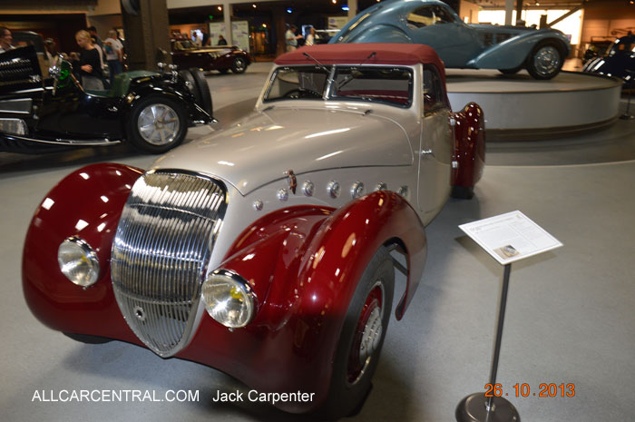 Peugeot 302DS Darl'Mat Cabriolet 1938 Mullin Automotive Museum 2013