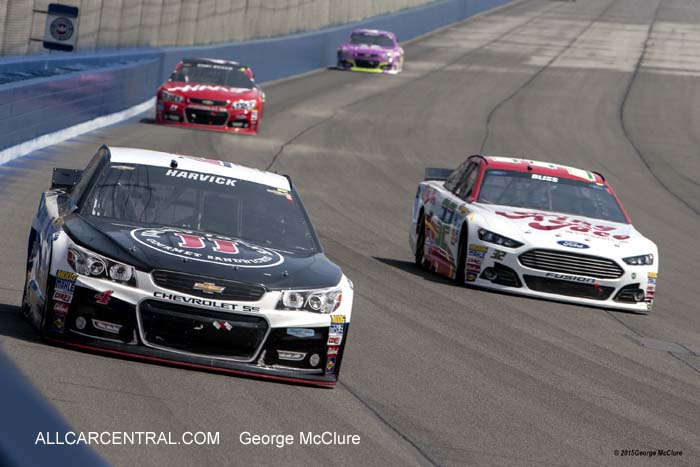 Harvick and Bliss  NASCAR California Auto Club 400 Fontana, California