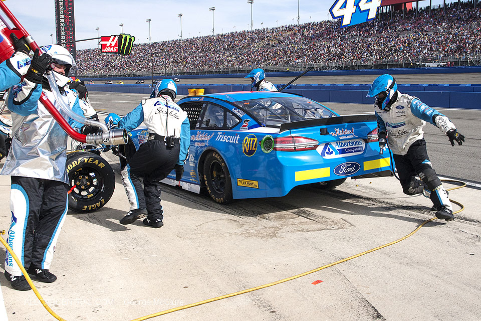 Car 44 Brian Scott  NASCAR California Auto Club 400 Fontana, California
