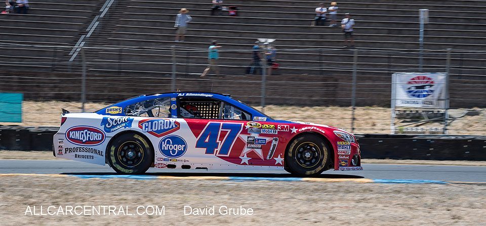  AJ Allmendinger NASCAR Sonoma Raceway Toyota-Save Mart 350 2016  Friday Practice 