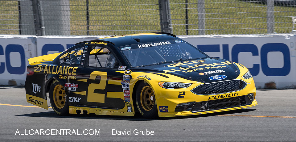  Brad Keselowski NASCAR Sonoma Raceway Toyota-Save Mart 350 2016  Friday Practice 