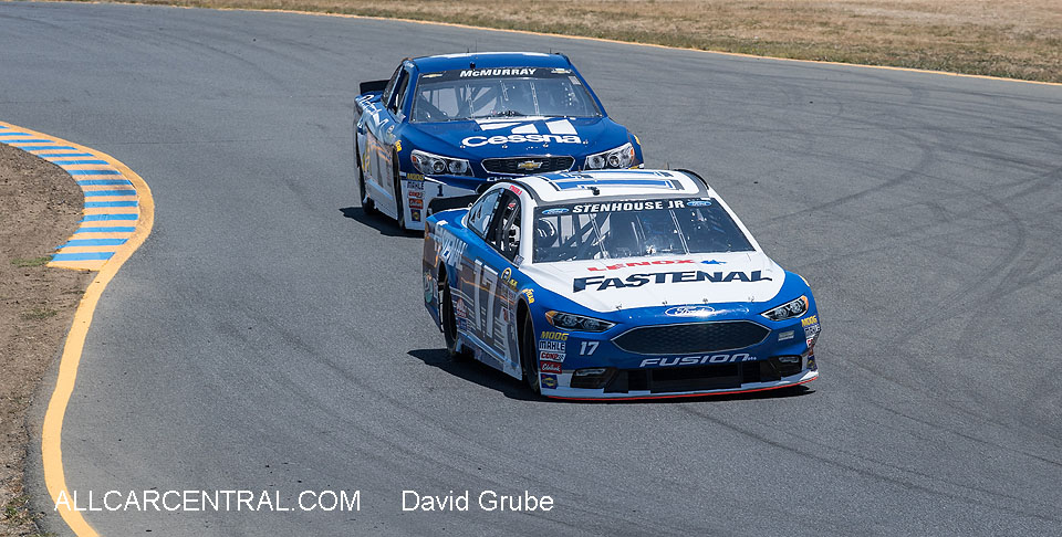 Ricky Stenhouse Jr NASCAR Sonoma Raceway Toyota-Save Mart 350 2016  Friday Practice 