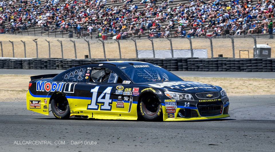 Tony Stewart NASCAR Sonoma Raceway Toyota-Save Mart 350 2016