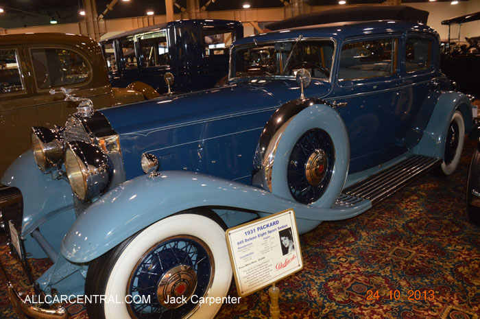 Packard 845 Seluxe 8 Sport Sedan 1931 Nethercutt Museum 2013