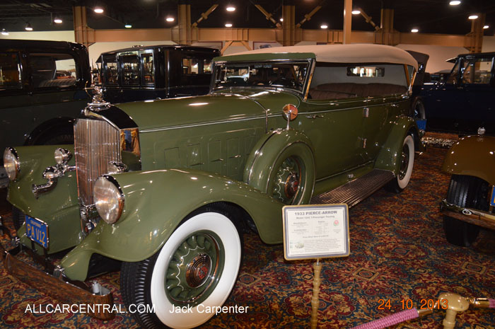 Pierce Arrow 1242 7-Passenger Touring 1933 Nethercutt Museum 2013