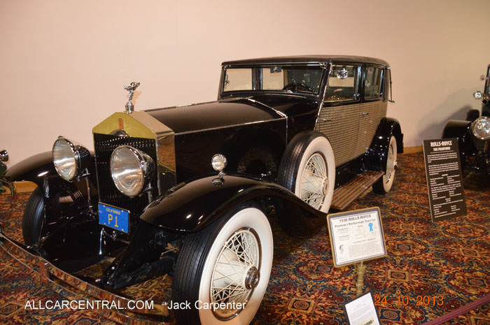 Rolls-Royce Phantom I Marlborough Town Car 1930 Nethercutt Museum 2013