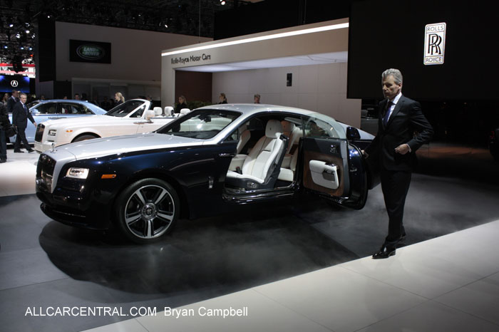 Rolls-Royce Wraith 2014 New York International Auto Show 2013