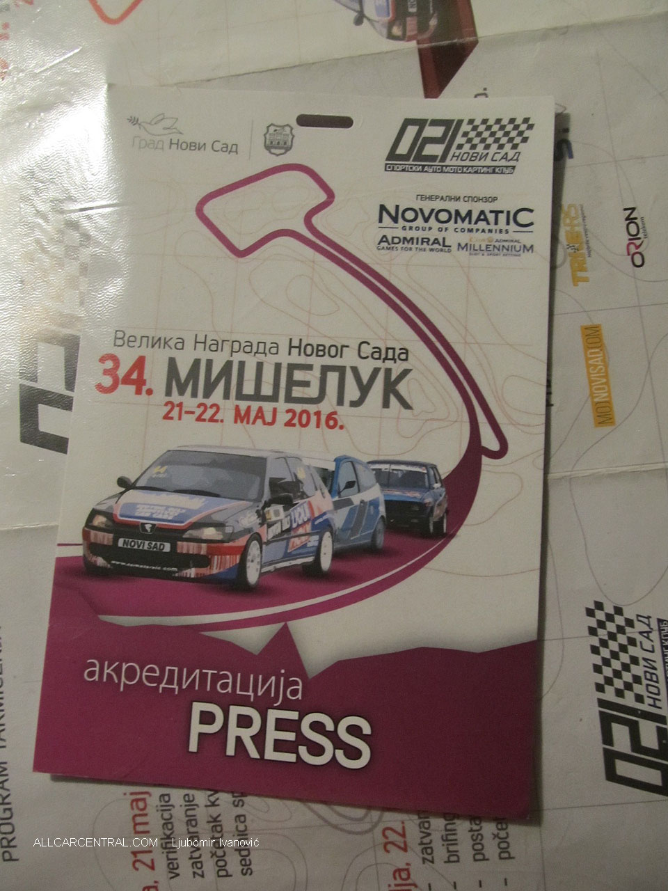 Grand Prix of Novi Sad 2016