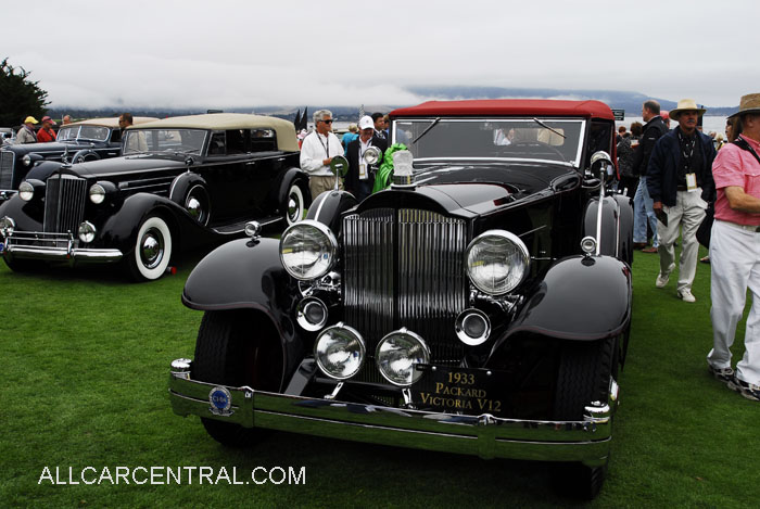 Packard 1005 Twelve Dietrich Convertible Victoria 1933