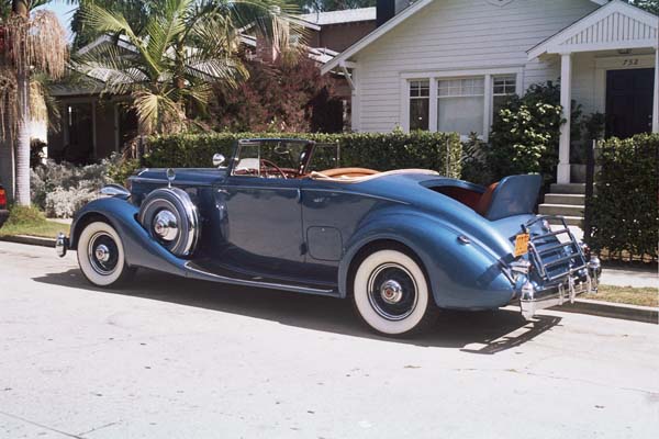 Packard convertable coupe  1936
