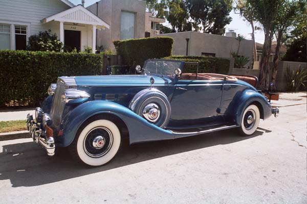 Packard convertable coupe  1936