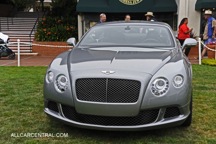 Bentley Continental GT Speed coupe 2013 Pebble Beach Concours d'Elegance 2012 