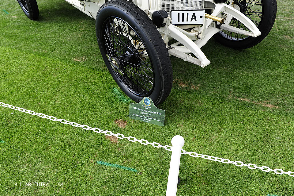  Mercedes Grand Prix Race Car No-41 1914 Pebble Beach 2014 