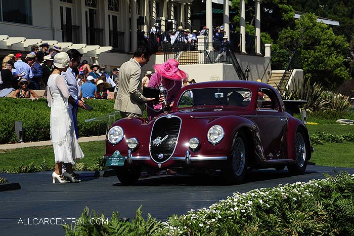 Alfa Romeo 6C 2500 Touring Coupe sn-915014 1939  Pebble Beach Concours d'Elegance 2015