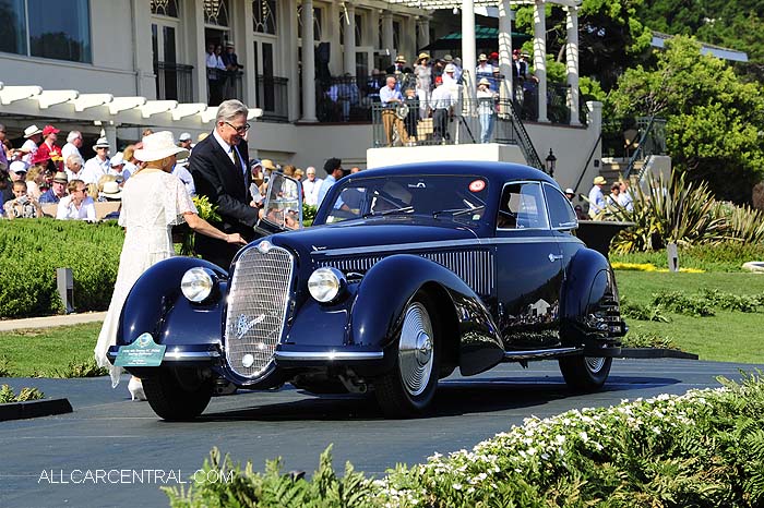  Alfa Romeo 8C 2900B Touring Berlinetta sn-412035 1938  Pebble Beach Concours d'Elegance 2015
