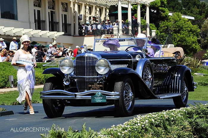 Duesenberg J Derham Tourster sn-J444 1931   Pebble Beach Concours d'Elegance 2015