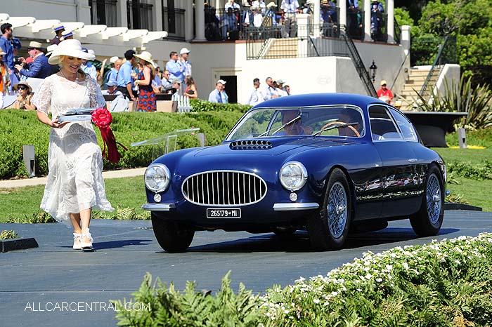  Fiat 8V Zagato Coupe 1954 Pebble Beach Concours d'Elegance 2015