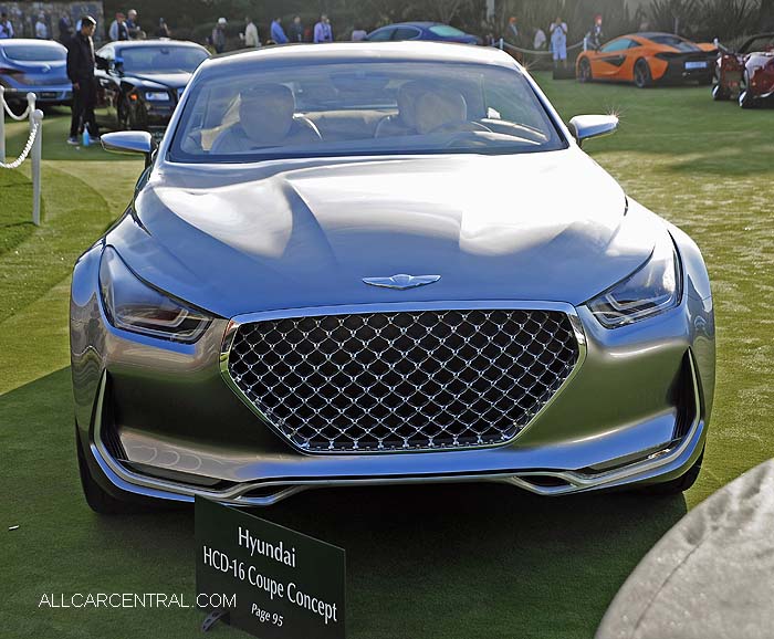  Hyundai HCD-16 Vision G Coupe Concept 2015  Pebble Beach Concours d'Elegance 2015