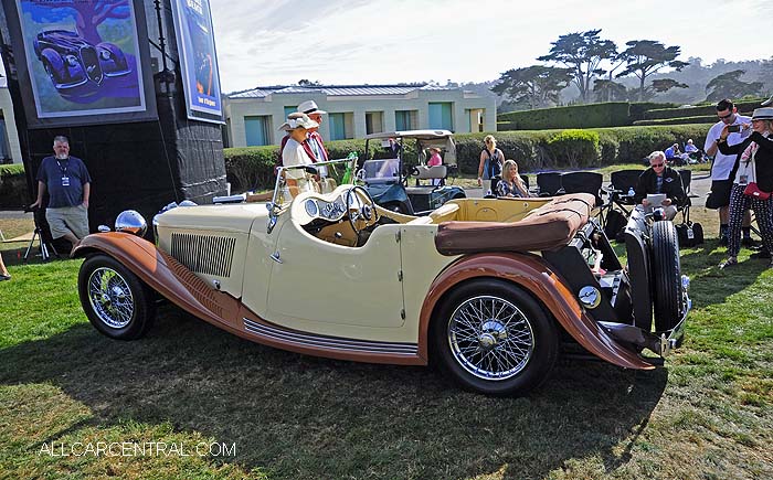  Jaguar SS Cars SS1 Tourer 1934   Pebble Beach Concours d'Elegance 2015