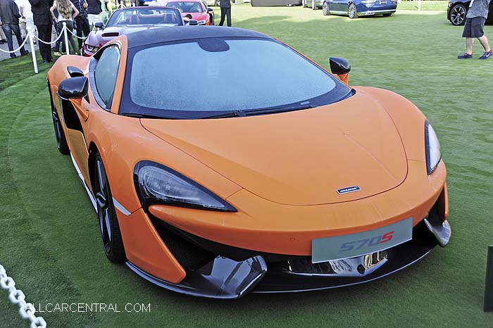  McLaren 570S 2016  Pebble Beach Concours d'Elegance 2015