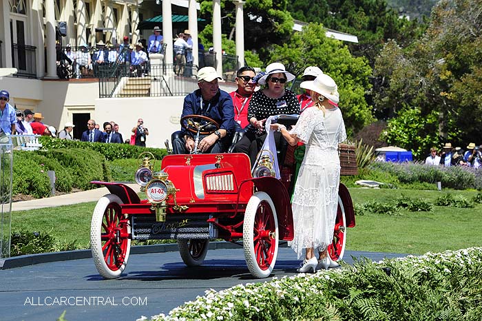 Thomas Model 18 Shelden Rear Entrance Tonneau 1903  Pebble Beach Concours d'Elegance 2015