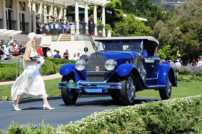 duPont Model G Waterhouse Roadster 1929   Pebble Beach Concours d'Elegance 2015