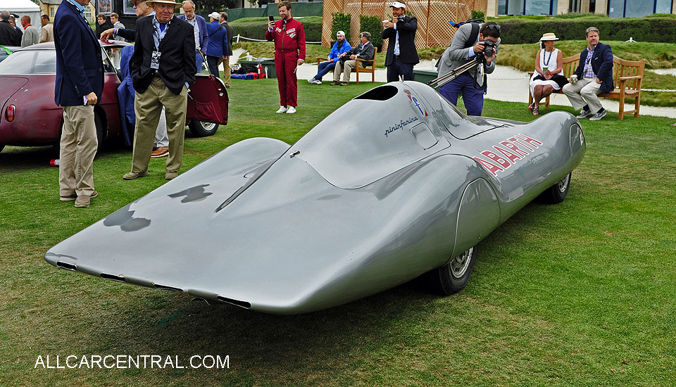  Abarth 1000 Record Pininfarina Prototype 1960 Pebble Beach Concours d'Elegance 2017