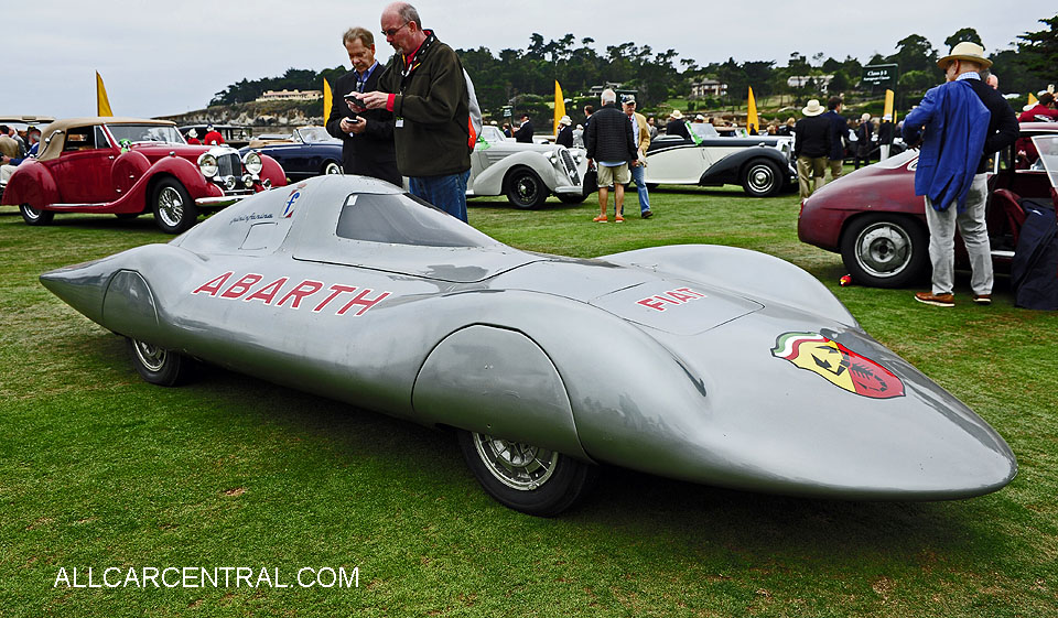  Abarth 1000 Record Pininfarina Prototype 1960 Pebble Beach Concours d'Elegance 2017