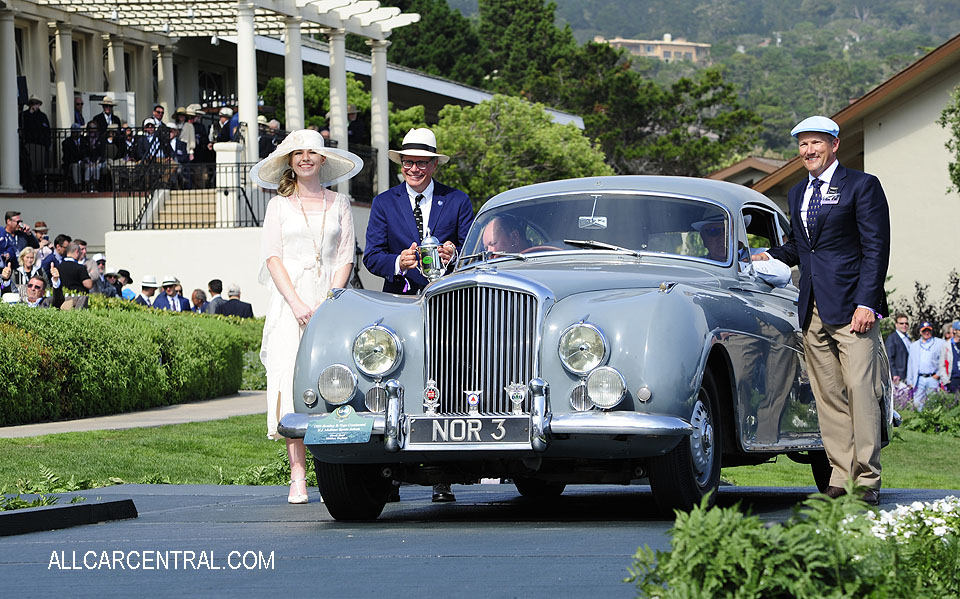  Bentley R-Type Continental H.J. Mulliner Sports Saloon sn-BC9C 1953 Pebble Beach Concours d'Elegance 2017