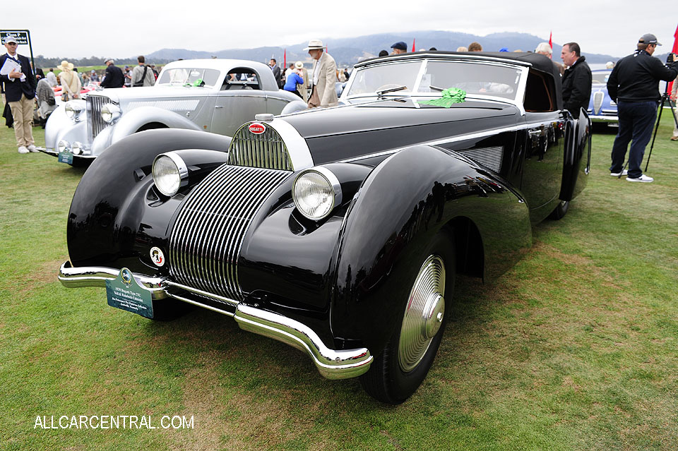  Bugatti Type 57C Voll & Ruhrbeck Cabriolet sn-57819 1939 Pebble Beach Concours d'Elegance 2017