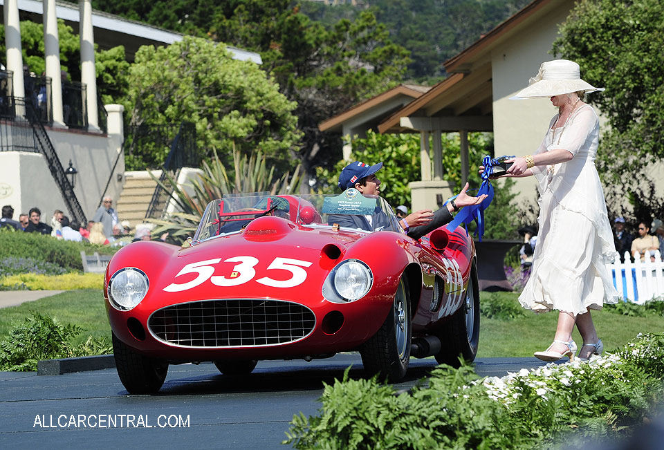  Ferrari 315 S Scaglietti Spider sn-0684 1957 Sir Jackie Stewart Pebble Beach Concours d'Elegance 2017