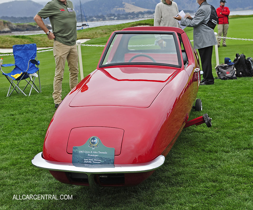  Gyro-X Alex Tremulis Prototype 1967 Pebble Beach Concours d'Elegance 2017