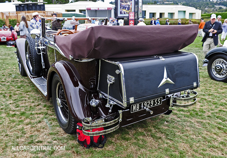  Mercedes-Benz SS Castagna Cabriolet 1929 Pebble Beach Concours d'Elegance 2017