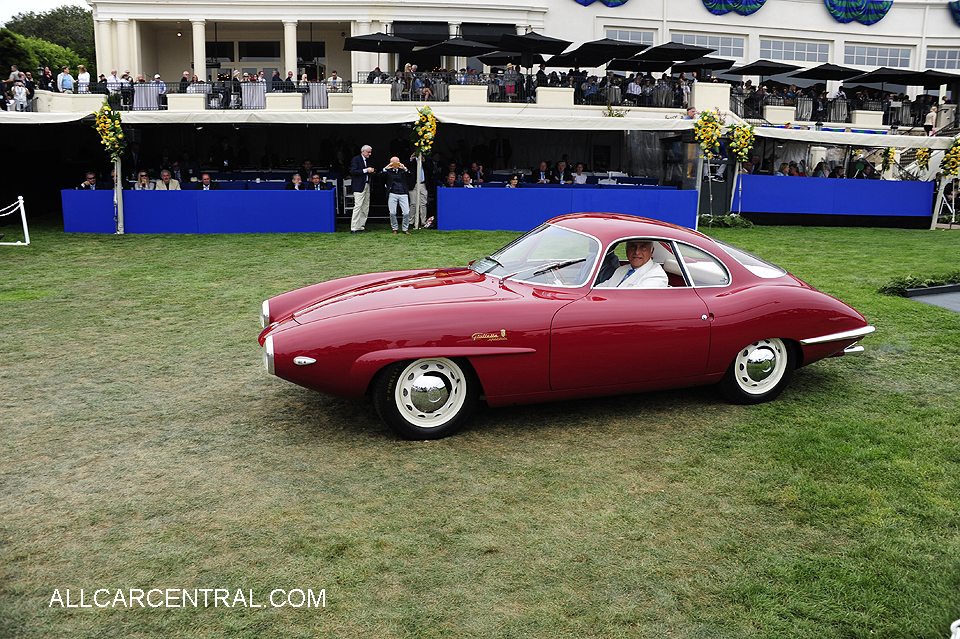  Alfa Romeo Giulietta Sprint 
Speciale Bertone Prototipo sn-00001 
1957 Pebble Beach Concours 2016
