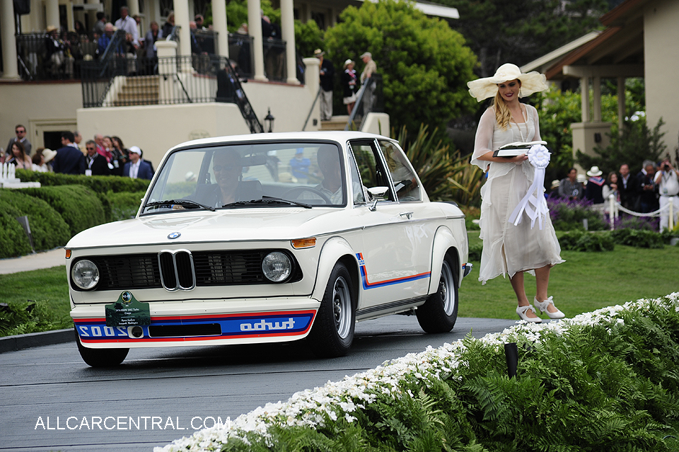  BMW 2002 Turbo Coupe 1974 
Pebble Beach Concours 2016