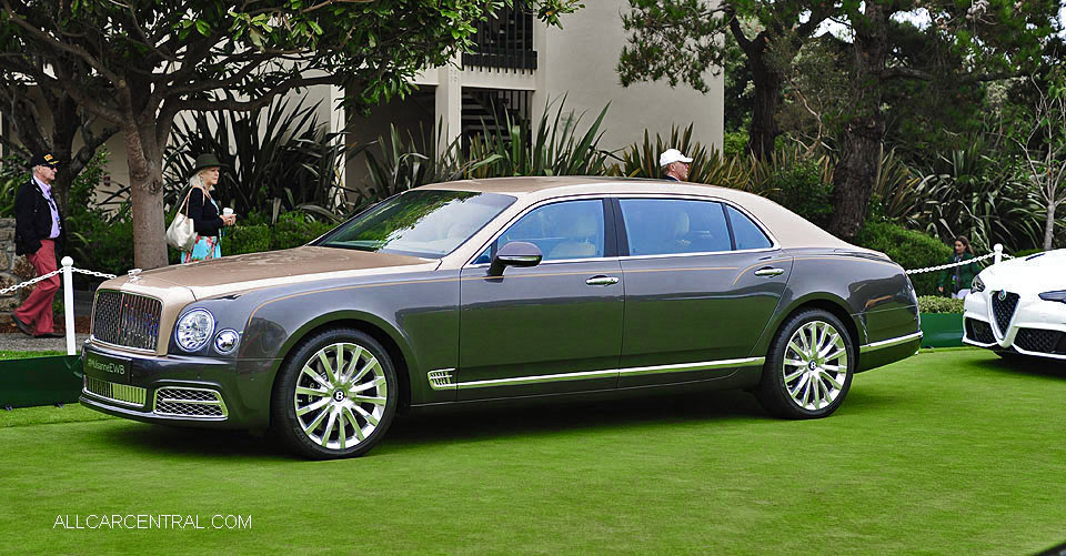  Bentley Mulsanne Extended WB 2016 Pebble Beach Concours d'Elegance