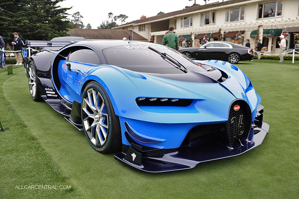  Bugatti Vision Gran Turismo 2016 Pebble Beach Concours d'Elegance