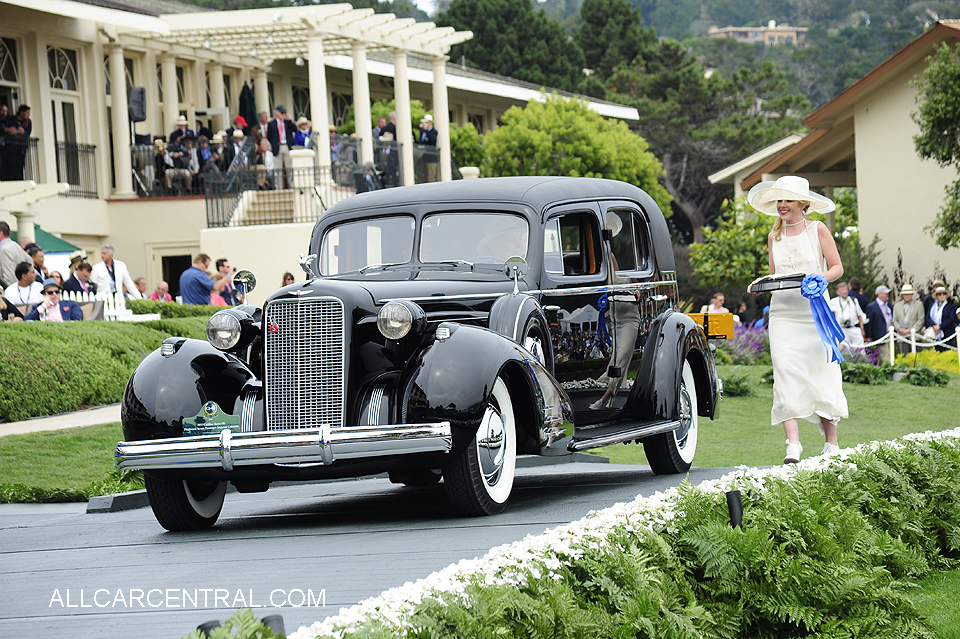  Cadillac Series 90 
Fleetwood Seven Passenger Imperial 
Cabriolet 1937 Pebble Beach Concours 
2016