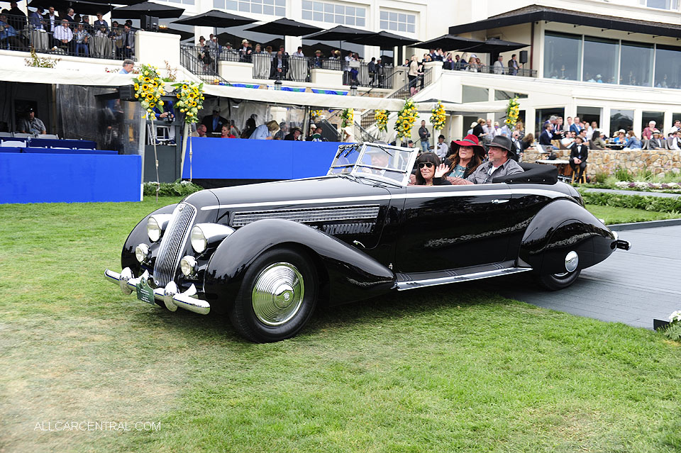   1936 Lancia Astura Pinin Farina Named Best of Show Pebble Beach Concours d'Elegance