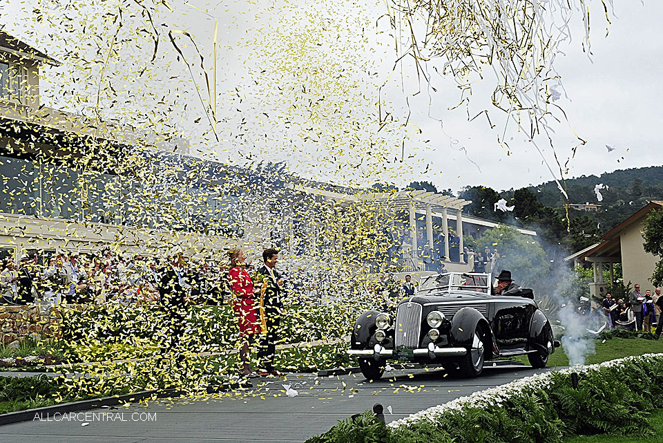  1936 Lancia Astura Pinin Farina Named Best of Show Pebble Beach Concours d'Elegance