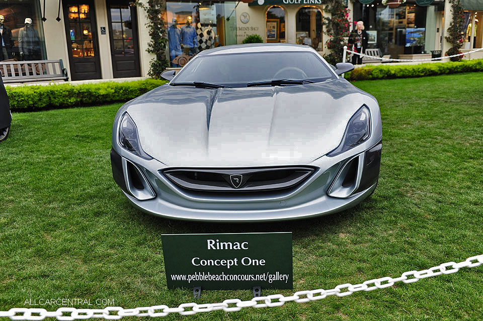  Rimac Concept One 2017 Pebble Beach Concours d'Elegance
