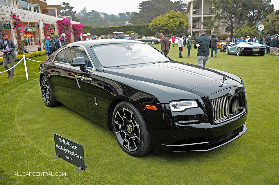 Rolls-Royce Black Badge Bespoke Series 2016 Pebble Beach Concours d'Elegance