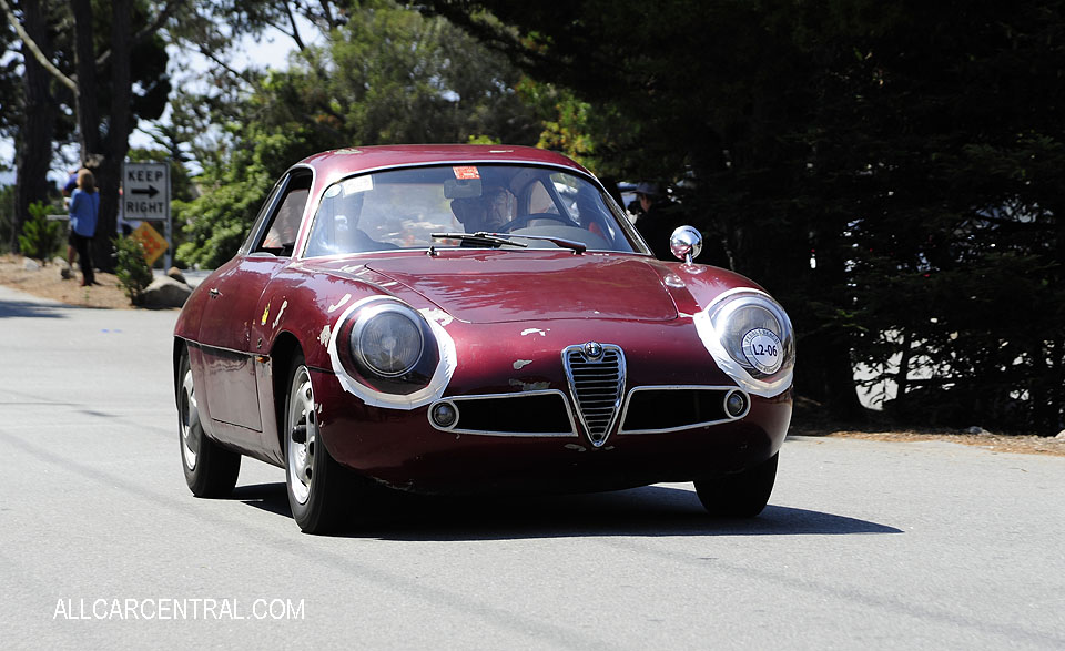  Alfa Romeo Giulietta Sprint Zagato Coupe 1960 Pebble Beach Tour d'Elegance 2017
